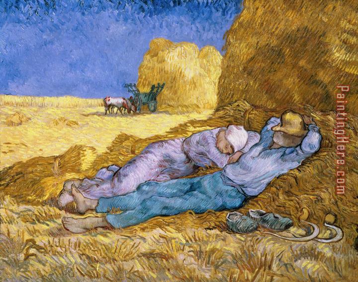 Vincent van Gogh The Siesta